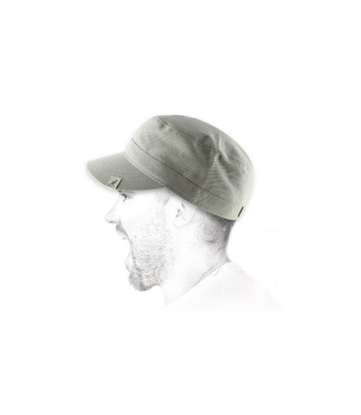Kangol berretto militare beige Cotton Adjustable Army Cap beige Kangol berretto militare beige Cotton Adjustable Army Cap beige